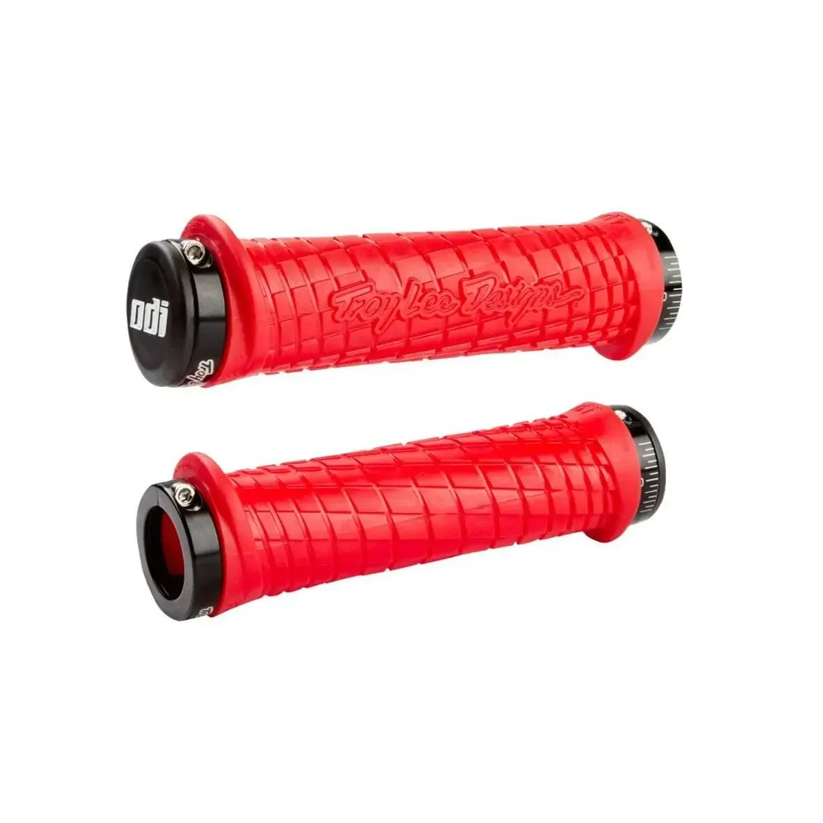 Odi Troylee Designs Lock-On Grips Red/Black Clamps